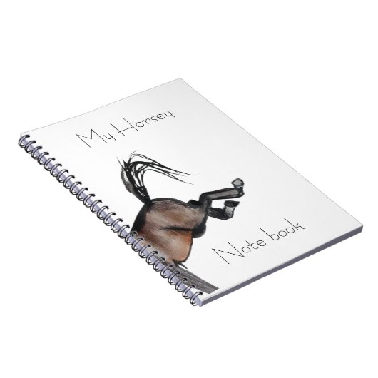 paardenschop notitieboek (Rechterzijde)