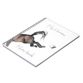 paardenschop notitieboek (Linkerzijde)