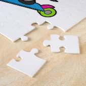 Paardenscooter Legpuzzel (Zijkant)