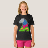 Paardenscooter T-shirt (Voorkant volledig)