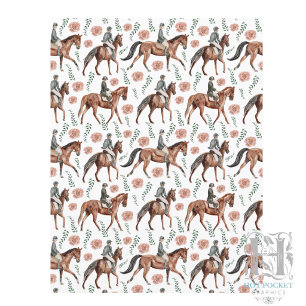 Paardenscrapbookpapier