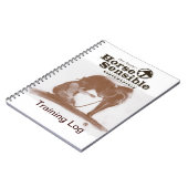 Paardensensible Training Log notebook Notitieboek (Linkerzijde)