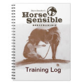 Paardensensible Training Log notebook Notitieboek (Voorkant)