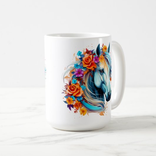 Paardenserie 15 oz Classic Mok (Voorkant rechts)