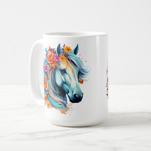 Paardenserie 15 oz Classic Mok (Voorkant links)