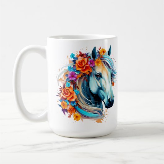Paardenserie 15 oz Classic Mok (Links)
