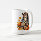 Paardenserie Herfst 15 oz Classic Mok (Voorkant rechts)