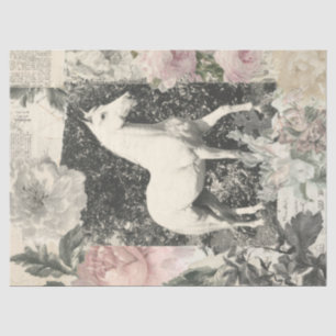 Paardenshaby chic paard vintage decoupage tissuepapier