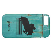 PaardenShow Hunter Jumper Silhouette Case-Mate iPhone Case (Achterkant (Horizontaal))