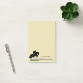 PaardenShow Hunter Jumper Silhouette Post-it® Notes (Kantoor)