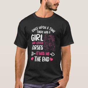 Paardenshow Meisje Equestrian Ruiter Springconcour T-shirt