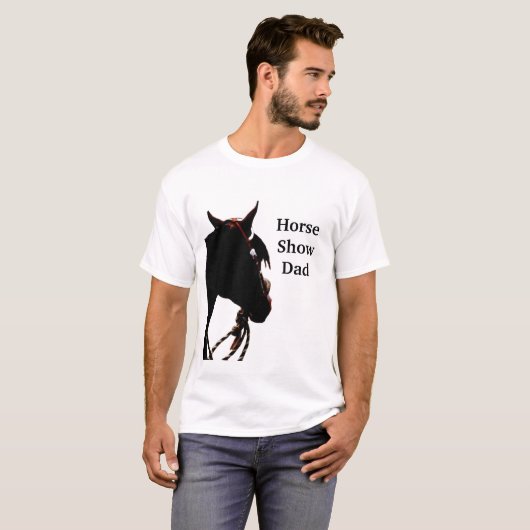 PaardenShow Pap T-Shirt (Voorkant volledig)