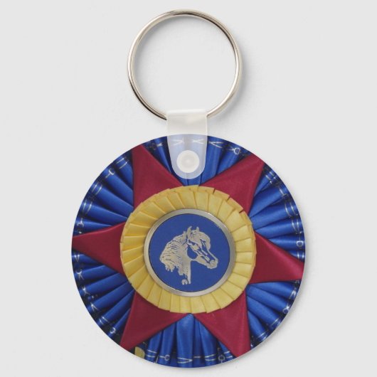 PaardenShow Rosette Sleutelhanger (Voorkant)