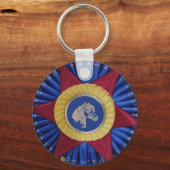 PaardenShow Rosette Sleutelhanger (Voorkant)