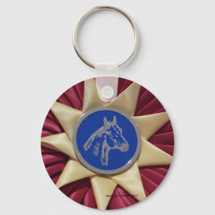 PaardenShow Rosette Sleutelhanger