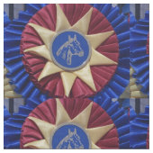 PaardenShow Rosette Stof (Close Up)