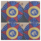 PaardenShow Rosette Stof (Close Up)