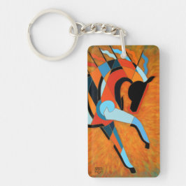 PaardenSleutelhanger of sleutelring, SunDancer of  Sleutelhanger