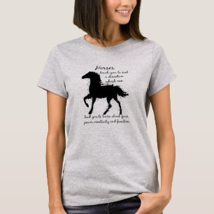 Paardenspeelgoed Dierlijke gedistilleerde drank Wi T-shirt