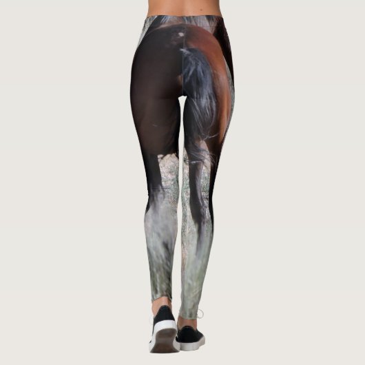 Paardenspel Leggings (Achterkant)