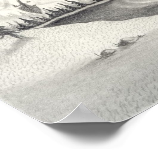 Paardenspel Poster (Hoek)