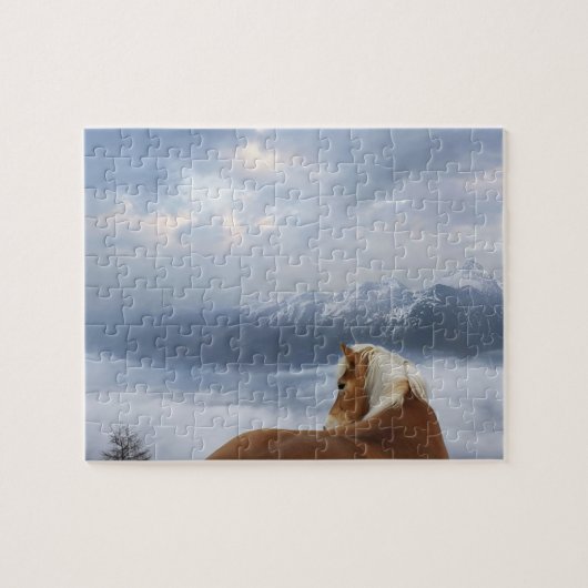 Paardenspel Puzzle Legpuzzel (Horizontaal)