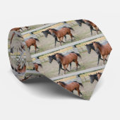 Paardenspel Stropdas (Opgerold)