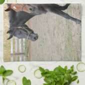 Paardenspel Theedoek (Gevouwen)