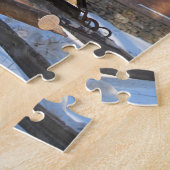 Paardenspel uit de winter - Thema Legpuzzel (Zijkant)