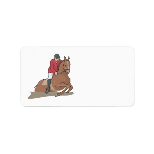 Paardensport 3 etiket (Voorkant)