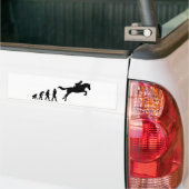 Paardensport Bumpersticker (Op Truck)