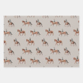 Paardensport Classic Inpakpapier Vel (Voorkant 3)