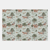 Paardensport Classic Inpakpapier Vel (Voorkant 2)