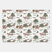 Paardensport Classic Inpakpapier Vel (Voorkant 2)