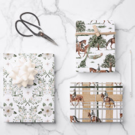 Paardensport Classic Inpakpapier Vel