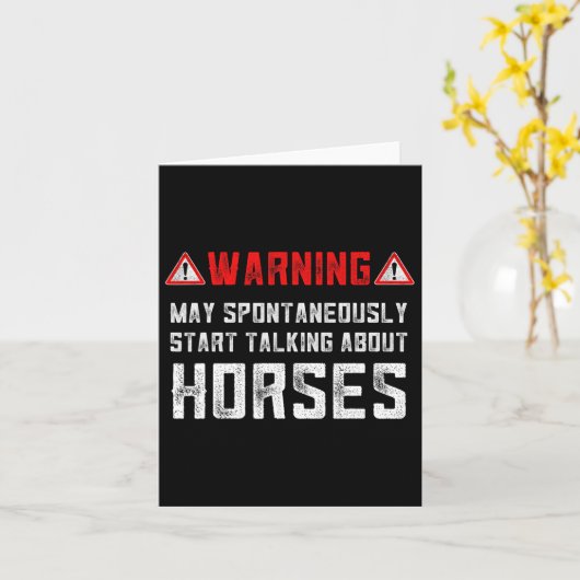 Paardensport geschenken gewoon een meisje dat houd kaart (Gele Bloem)