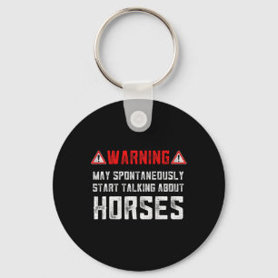 Paardensport geschenken gewoon een meisje dat houd sleutelhanger