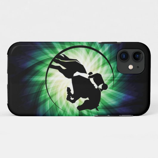 Paardensport; Koel Case-Mate iPhone Case (Achterkant (horizontaal))