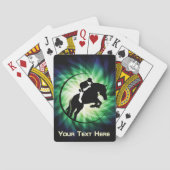 Paardensport; Koel Pokerkaarten (Achterkant)