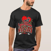 Paardensport Moeder Mama Moederdag Leopard Sport M T-shirt (Voorkant)