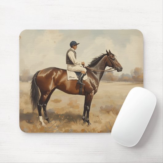 Paardensport muismat (Met muis)
