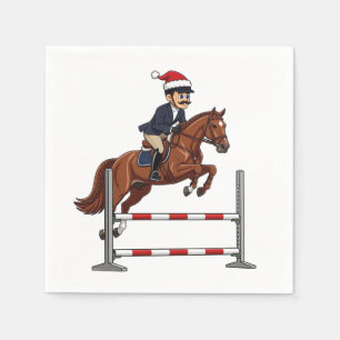 Paardensport Notenkraker Kerstmis 2026 Vakantie Servet