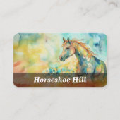 Paardensport/paardenpest Visitekaartje (Voorkant)