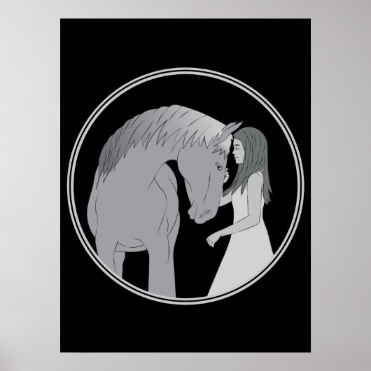 Paardensport Poster (Voorkant)