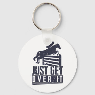 Paardensport Show Jumping Horse Jumping Horseb Sleutelhanger