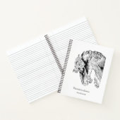  paardensport succes gepersonaliseerd notitieboek (Binnen)