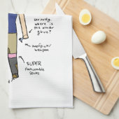 Paardensport Theedoek (Quarter Fold)