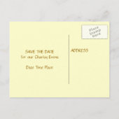 PaardensportBriefkaart 1 Aankondigingskaart (Achterkant)