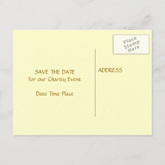 PaardensportBriefkaart 1 Aankondigingskaart (Achterkant)