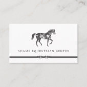 Paardensportcentrum | Stabiliteit | Rijinstructeur Visitekaartje (Voorkant)